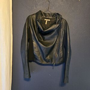 BCBGeneration Black Leather Jacket